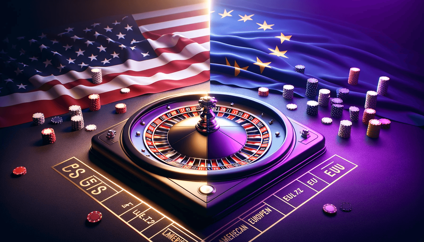 Biranje američkog ili evropskog ruleta u kazinu s djeliteljima uživo image