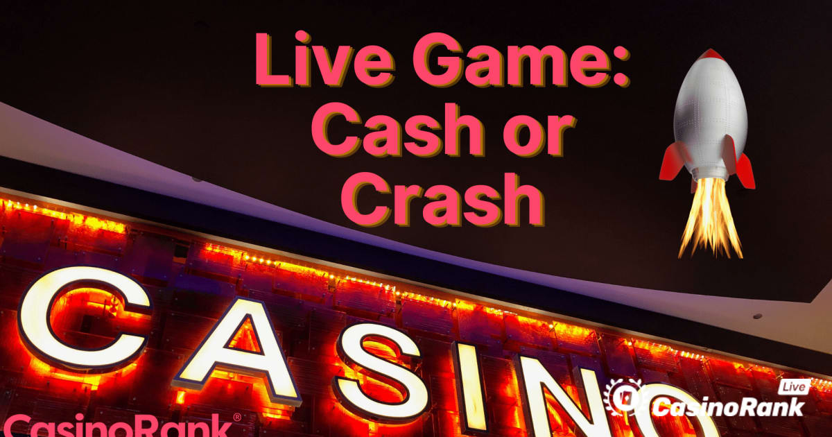 Evolution debituje Cash or Crash Live Game Show