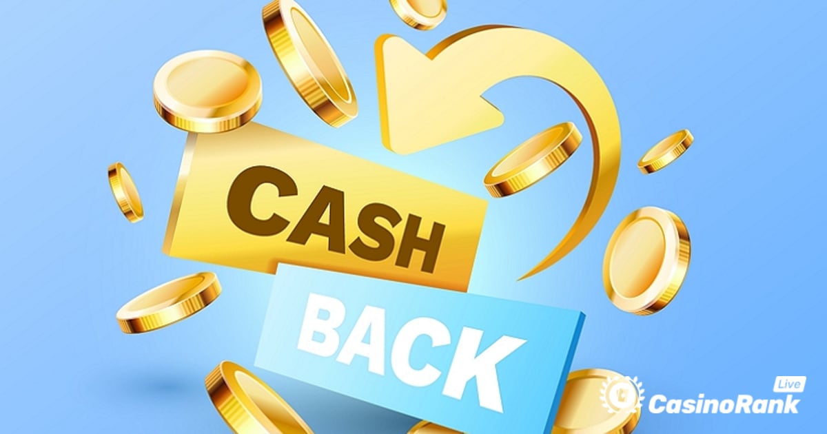 Zatražite do €200 Casino Live Cashback Cashback sedmično na Slotspalace